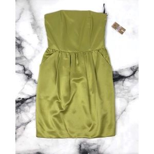 Rachel Roy Pistachio Cocktail Mini Dress NEW